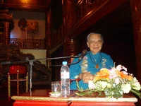 Giáo sư Trần Văn Khê có nhiều đóng góp lớn trong việc bảo tồn Nhã nhạc cung đình Huế