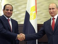 Tổng thống Nga thăm Ai Cập