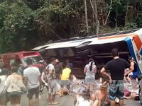 Brazil: Tai nạn xe bus nghiêm trọng, ít nhất 15 người thiệt mạng