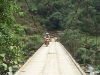 Hà Giang: Hoàn thành sửa chữa cầu treo trước mùa mưa lũ