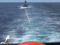 Khánh Hòa: Cứu 9 thuyền viên trên tàu hàng bị mắc cạn