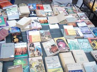 Người bán sách cũ bên bờ Nam sông Thames (Anh)