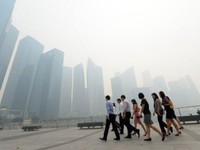Tình trạng ô nhiễm khói bụi tại Singapore ngày càng tồi tệ