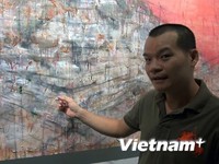 Họa sỹ trẻ góp phần giới thiệu nghệ thuật hội họa Việt ra thế giới
