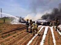 Tây Ban Nha: Máy bay quân sự gặp nạn, ít nhất 3 người thiệt mạng
