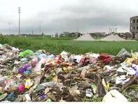 Bắc Ninh: Ứ đọng nhiều điểm tập kết rác sinh hoạt