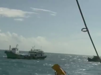 Phát hiện tàu nghi buôn lậu dầu có trang bị vũ khí trên vùng biển Tây Nam
