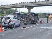 Tăng cường giám sát lái xe sau vụ đâm xe liên hoàn trên cao tốc Trung Lương