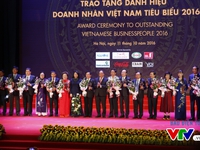 Vinh danh 100 doanh nhân Việt Nam tiêu biểu 2016