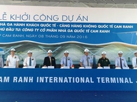 Khởi công dự án nhà ga hành khách quốc tế Cam Ranh