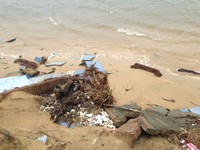 Sạt lở nghiêm trọng tại bờ biển Tam Hải và biển Lăng Cô