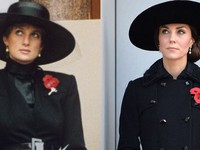 Sự tương đồng giữa bất ngờ giữa Kate Middleton và Công nương Diana
