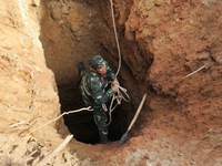 Vụ sập hầm vàng ở Thanh Hóa: Đưa thi thể nạn nhân cuối cùng ra khỏi hang Kịt