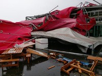 Bão Megi đổ bộ Đài Loan (Trung Quốc), ít nhất 30 người bị thương
