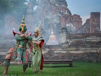 Những hình ảnh đẹp ngỡ ngàng về vũ điệu truyền thống của người Thái