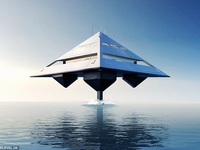 Độc đáo siêu du thuyền được thiết kế như... tàu vũ trụ