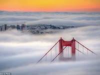 Hình ảnh sương mù “nuốt chửng” những tòa nhà chọc trời trên thế giới