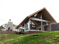 Độc đáo căn nhà bằng kính ở New Zealand