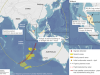 Mảnh vỡ ghế và cánh của MH370 được tìm thấy tại bờ biển Madagascar?