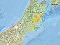 New Zealand rung chuyển bởi trận động đất 7.4 độ richter
