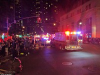 Hiện trường vụ nổ lớn ở New York khiến 26 người bị thương