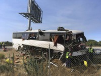 Mỹ: Tai nạn xe bus trên đường cao tốc, 5 người thiệt mạng