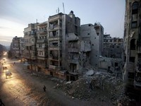 Ngày bình yên của người dân Aleppo sau lệnh ngừng bắn