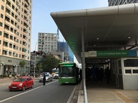 Hà Nội tăng cường an ninh, an toàn giao thông phục vụ buýt nhanh BRT