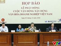 Phát động cuộc vận động 'Xây dựng văn hóa doanh nghiệp Việt Nam'