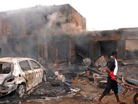 Đánh bom ở Nigeria, hơn 130 người thương vong