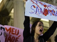 Hàng nghìn phụ nữ Brazil biểu tình lên án vấn nạn cưỡng hiếp
