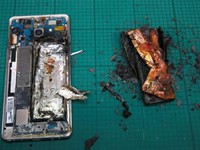 Galaxy Note7 nổ tung trong bài kiểm tra pin