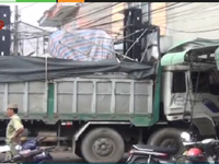 Đồng Nai: Xe tải mất phanh tông vào nhà dân