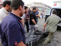 Iraq tuyên bố 3 ngày quốc tang sau vụ đánh bom đẫm máu ở Baghdad