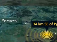 Động đất nhân tạo mạnh 2,2 độ richter tại Triều Tiên
