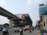 Đường sắt đô thị Hà Nội có nguy cơ tiếp tục chậm tiến độ