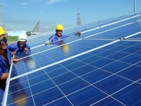 Chính phủ khuyến khích, hỗ trợ phát triển các dự án điện mặt trời