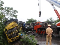 Tai nạn liên hoàn ở Huế, 3 người thương vong
