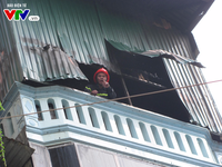 Hà Nội: Cháy nhà ở phố Trần Khát Chân, không có thiệt hại về người