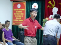 Hội Chữ thập đỏ TP. Hà Nội: Tập huấn sơ cấp cứu miễn phí khóa I/2016