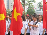 Các trường ở Hà Nội không khai giảng quá 45 phút