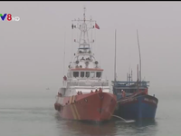 Đưa 6 thuyền viên gặp nạn trên vùng biển Hoàng Sa về Đà Nẵng an toàn