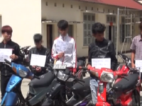 Lâm Đồng: Gần 100 quái xế tụ tập đua xe trong đêm