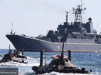 Hải quân Nga, Trung Quốc bắt đầu tập trận trên Biển Đông
