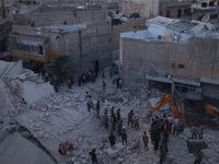 Syria: Ít nhất 15 dân thường thiệt mạng trong vụ không kích ở Aleppo