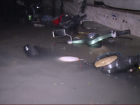 TP.HCM: Người dân thiệt hại vì hàng loạt hầm để xe ngập nước