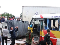 Quảng Bình: Tai nạn liên hoàn tại Lệ Thủy, 3 xe hư hỏng nặng