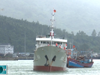 Cứu hộ thành công tàu cá gặp nạn trên biển Quảng Trị