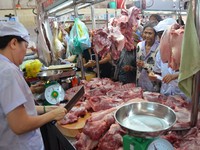 Giá thịt lợn tăng sau nỗ lực giải cứu