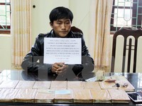 Lai Châu bắt giữ đối tượng vận chuyển, mua bán 17 bánh heroin